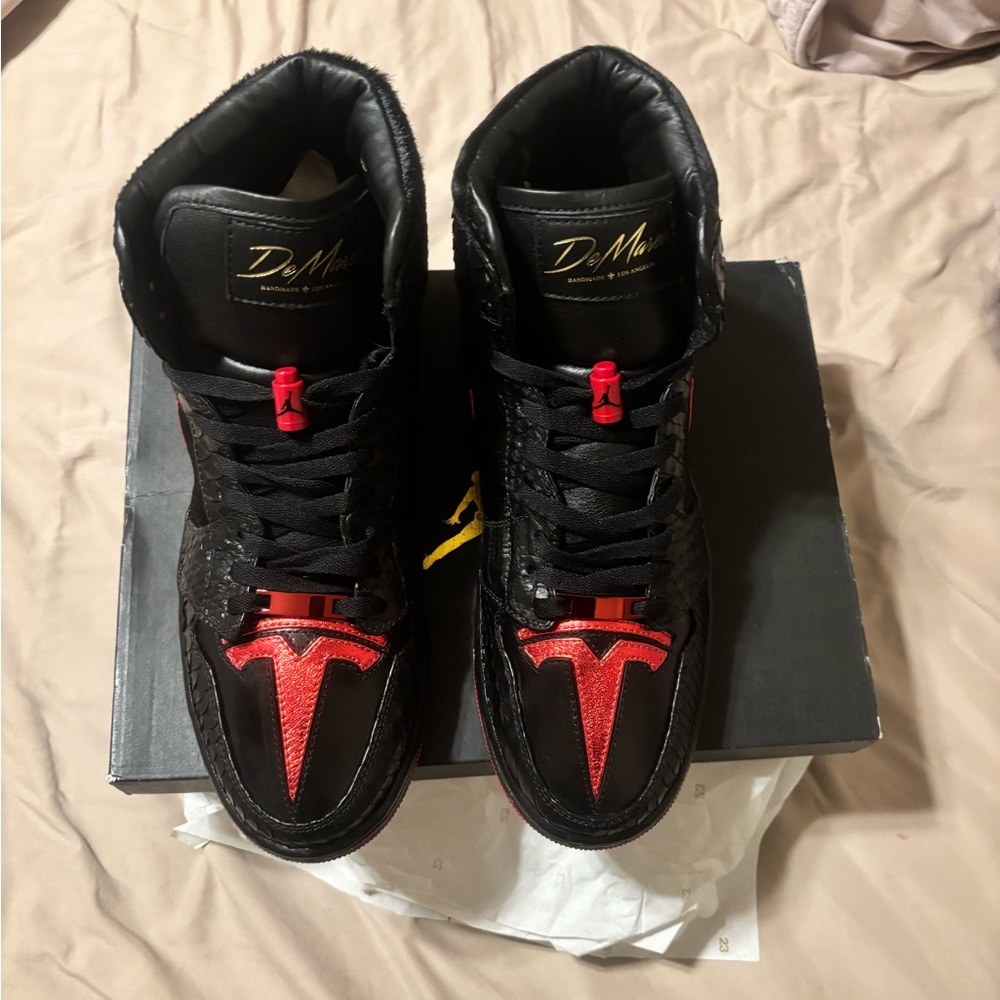 One of a kind Tesla Jordan’s just in time for Christmas